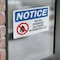 Signmission No Oil Changes In Parking Lot OSHA Notice Sign, Vinyl Decal, 14in W x 10in L, 2PK OS-2PACK-NS-D-1014-L-16150 - alternate 3